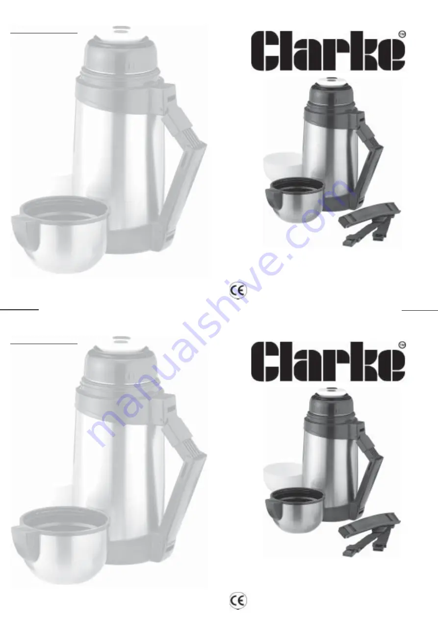 Clarke VFH1000 Quick Start Manual Download Page 1