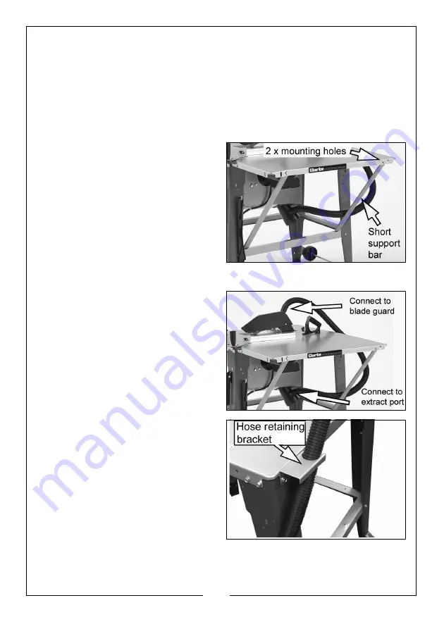 Clarke WOODWORKER 6460015 Скачать руководство пользователя страница 15