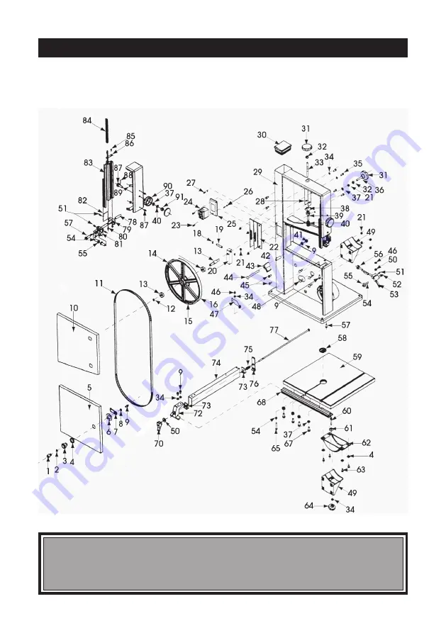 Clarke WOODWORKER CBS250 Скачать руководство пользователя страница 15