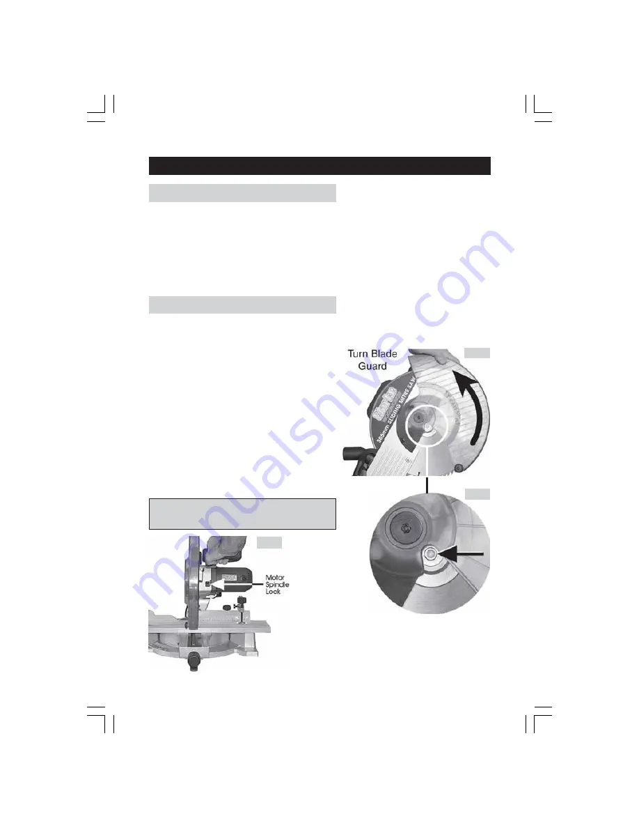 Clarke WOODWORKER CMS10S Operating And Maintenance Instructions Manual Download Page 14