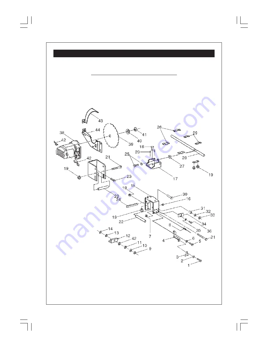 Clarke Woodworker CTS10PLM Скачать руководство пользователя страница 30