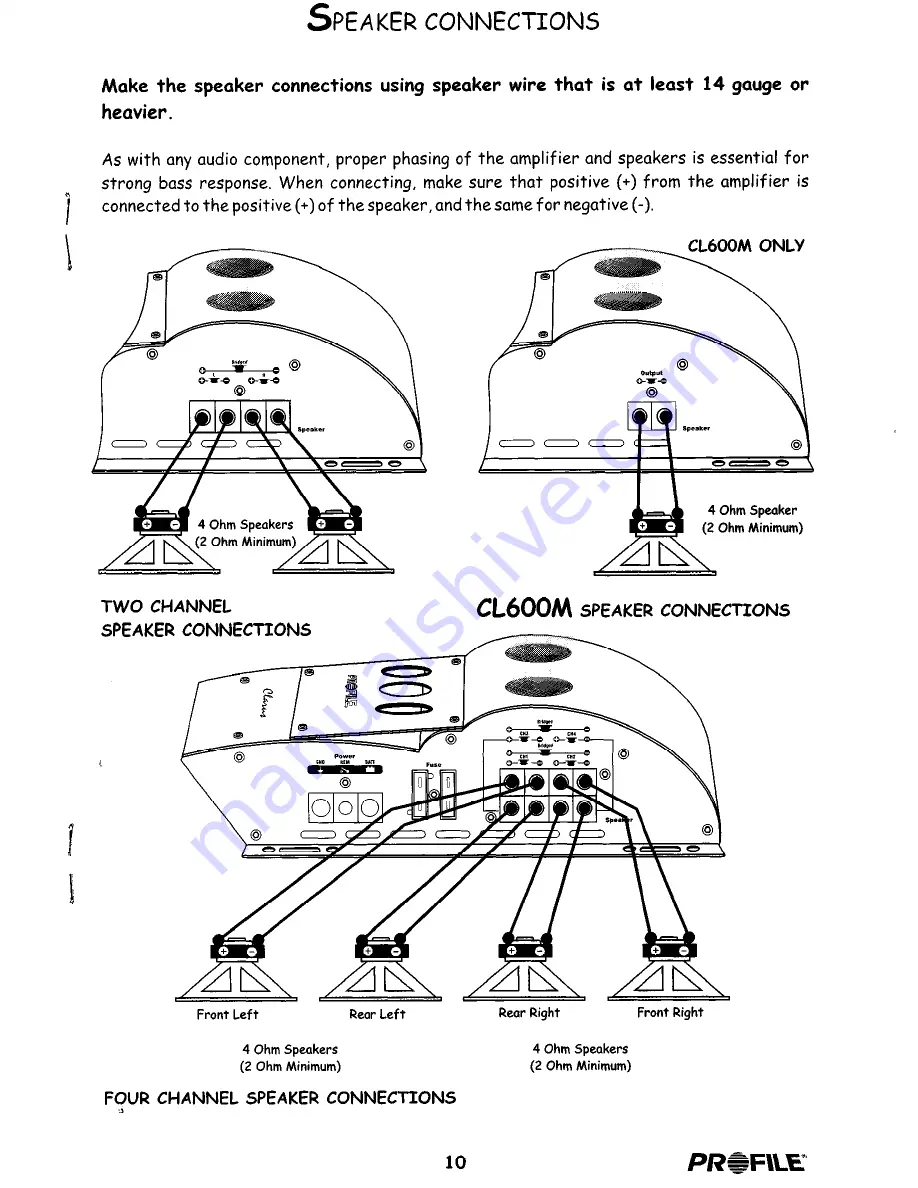 Clarus Clarus CL1200 Installation Instructions & Owner'S Manual Download Page 11