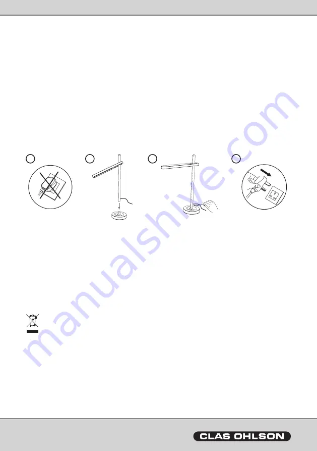 Clas Ohlson 07 LED Manual Download Page 1