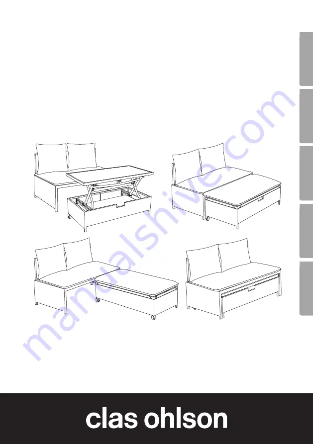 Clas Ohlson 31-4219 Скачать руководство пользователя страница 1