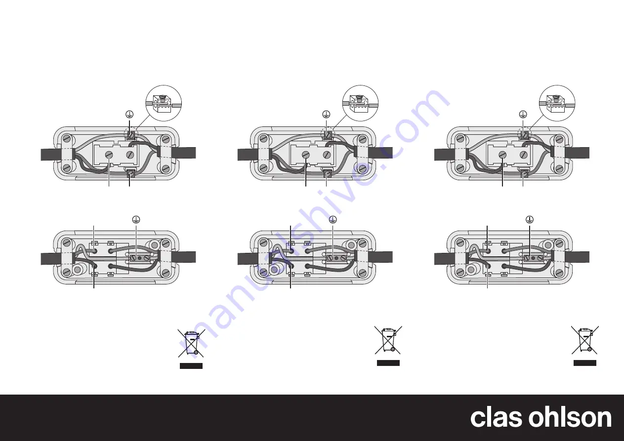 Clas Ohlson 32-4934 Quick Manual Download Page 1