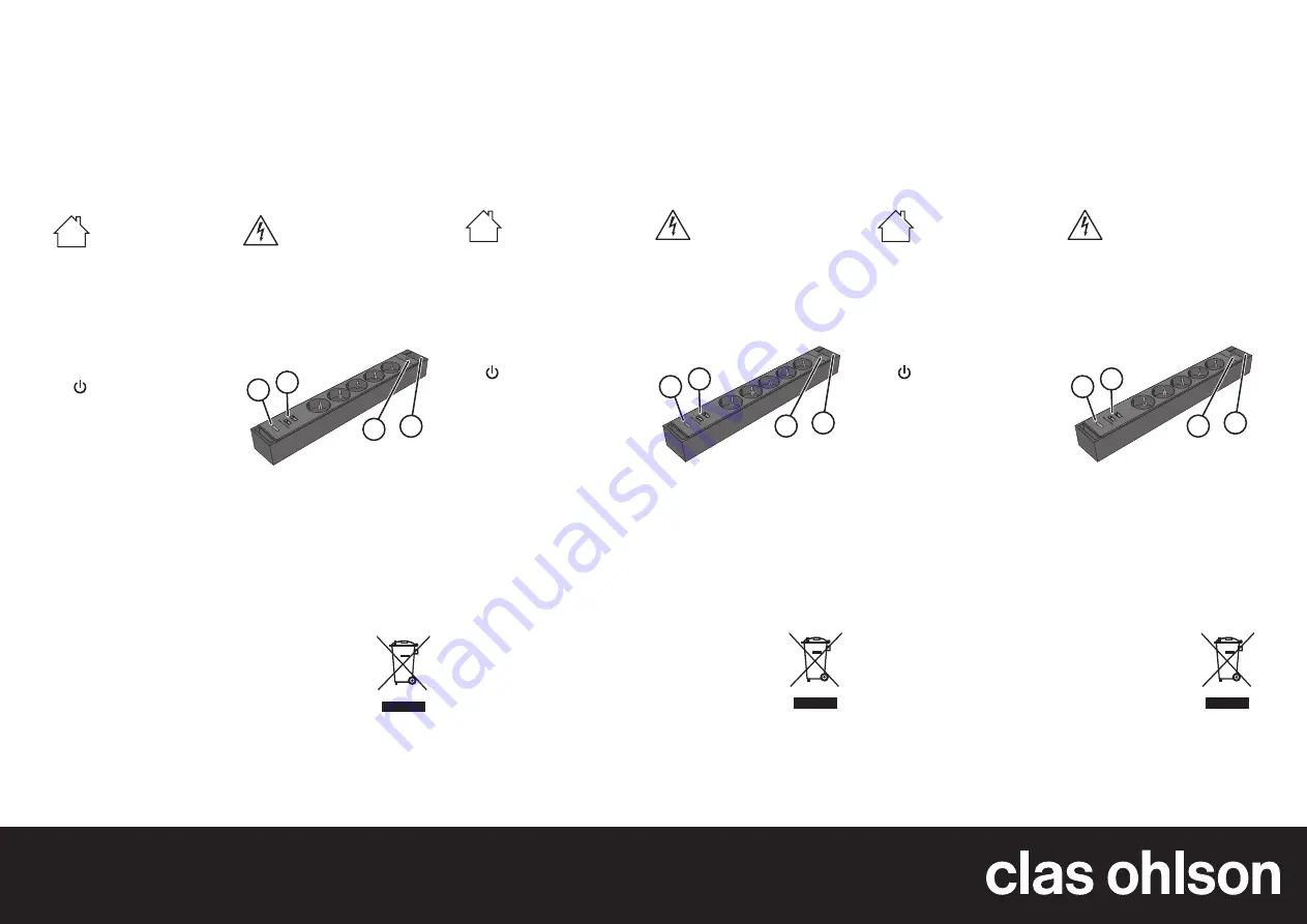 Clas Ohlson 36-7340 Скачать руководство пользователя страница 1