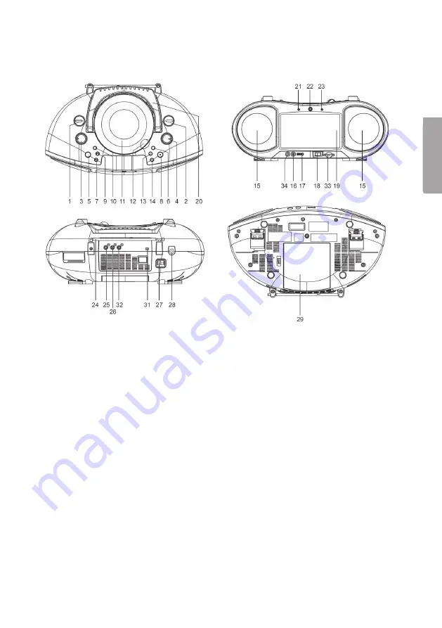 Clas Ohlson BDU186E Manual Download Page 15