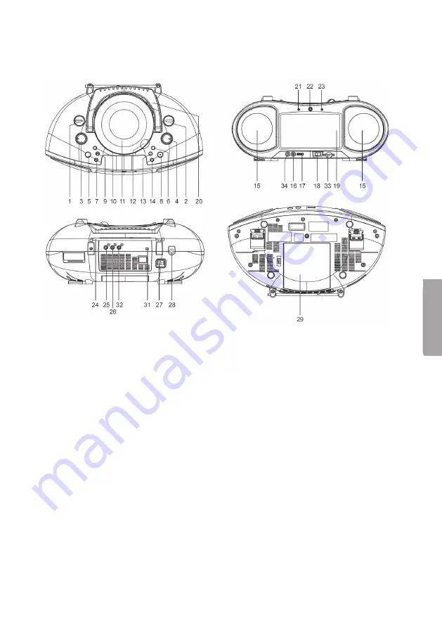 Clas Ohlson BDU186E Manual Download Page 37