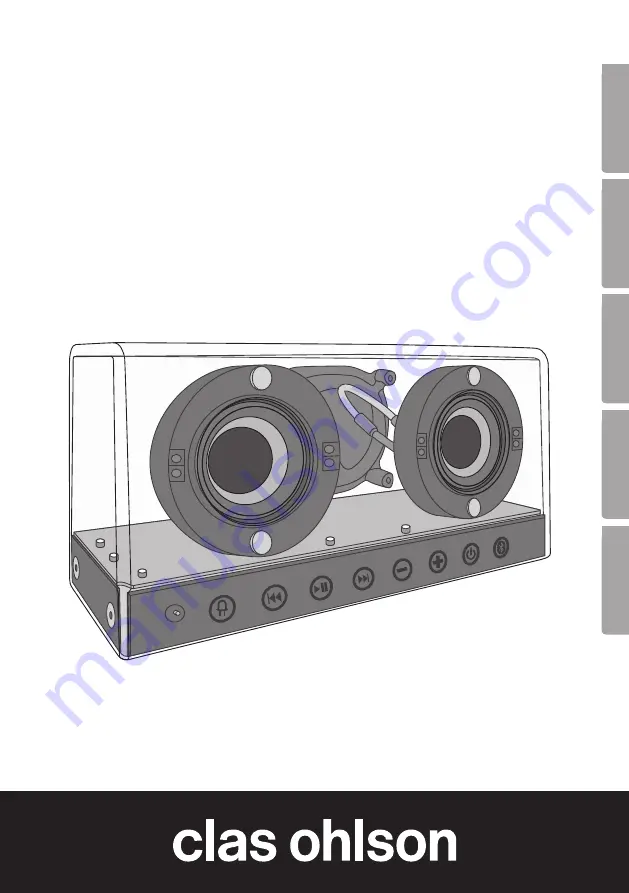 Clas Ohlson BT520 Instruction Manual Download Page 1