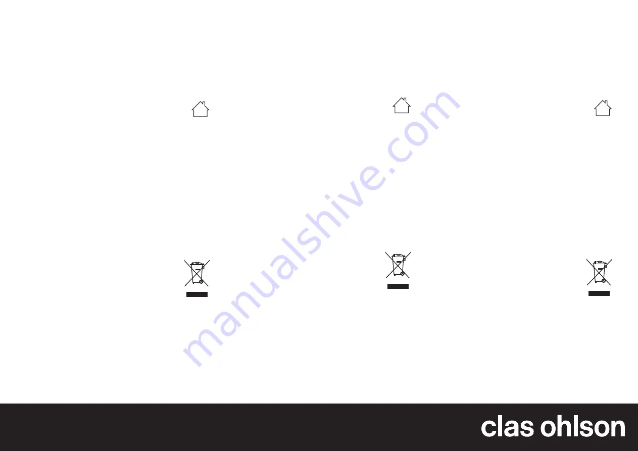 Clas Ohlson CO01 Quick Start Manual Download Page 1