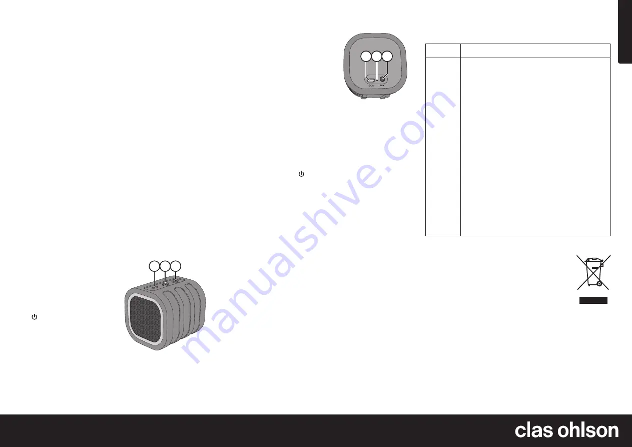 Clas Ohlson CR-1834 Instruction Manual Download Page 4