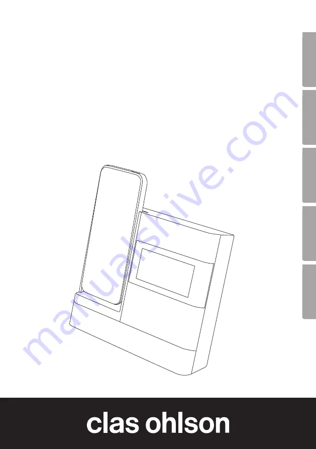 Clas Ohlson CS601-5G Скачать руководство пользователя страница 1