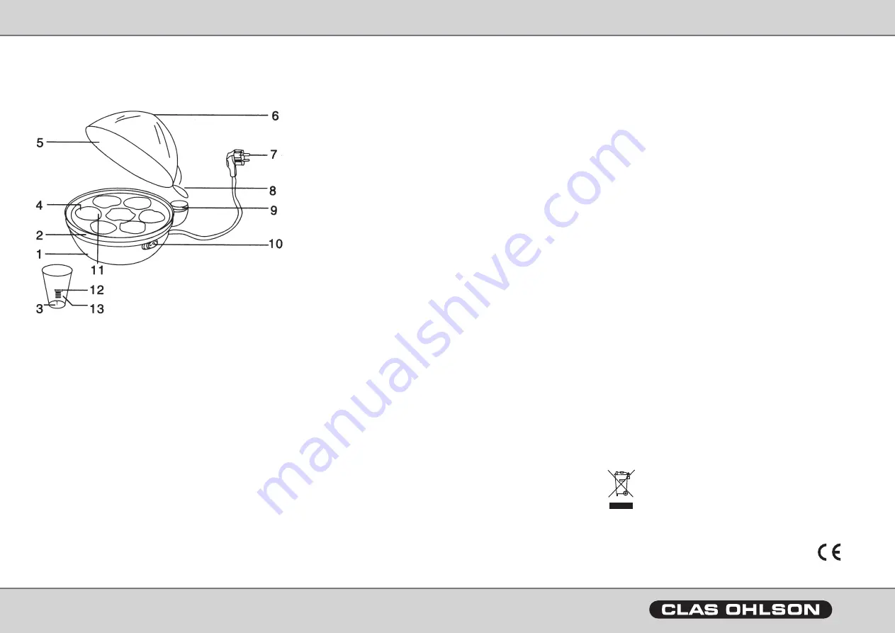 Clas Ohlson JA-301-UK Quick Start Manual Download Page 1