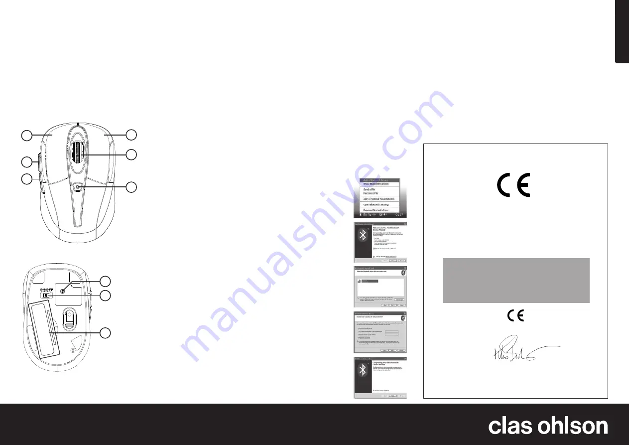 Clas Ohlson MS-148BT Скачать руководство пользователя страница 1