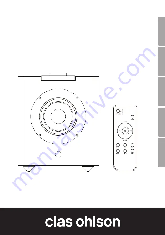 Clas Ohlson NE-8302 Скачать руководство пользователя страница 1