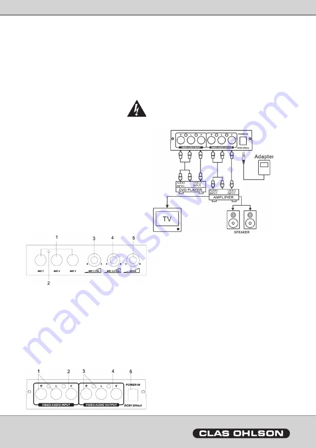 Clas Ohlson OEM-500A Manual Download Page 1