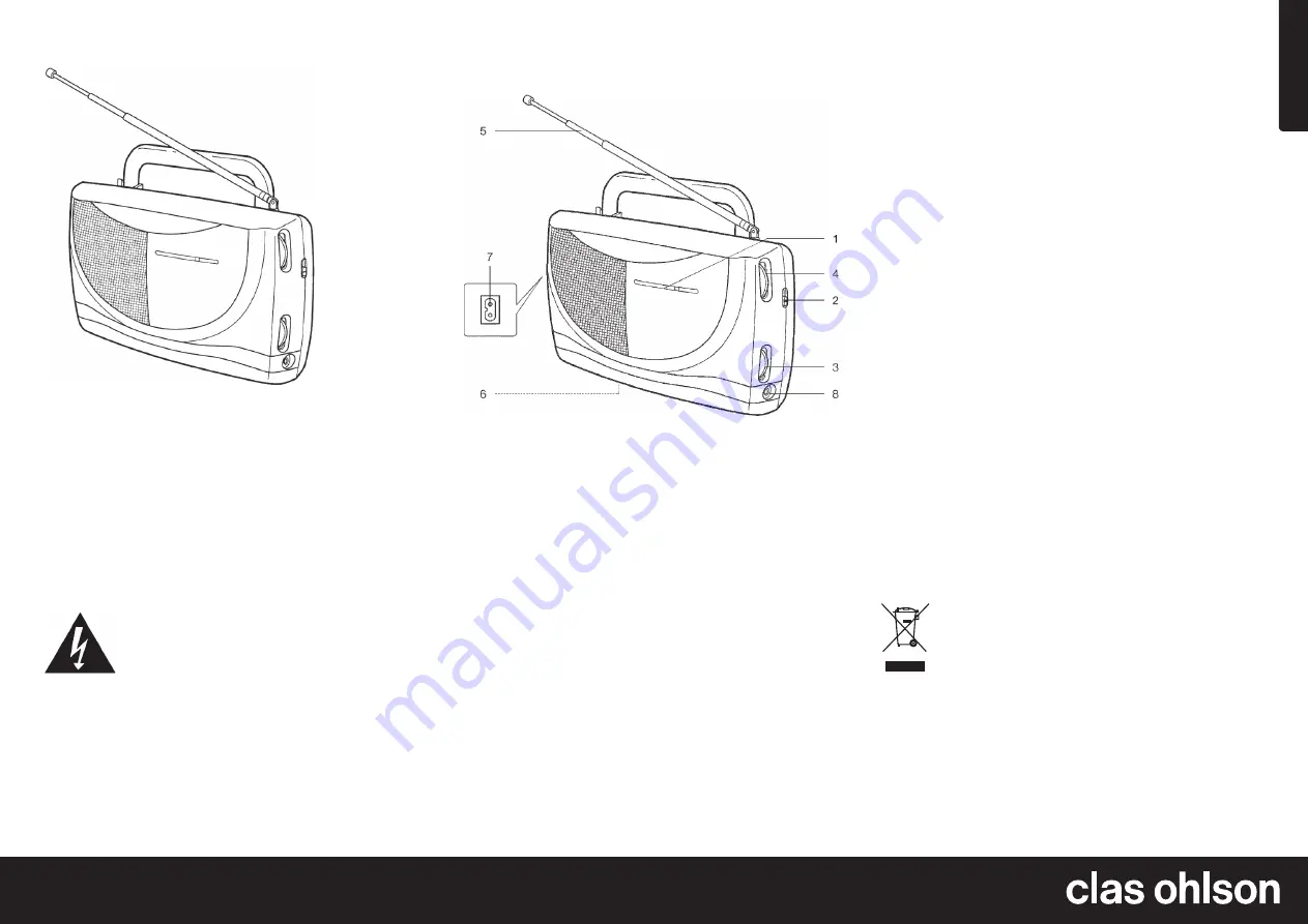 Clas Ohlson PR-213-UK Скачать руководство пользователя страница 3