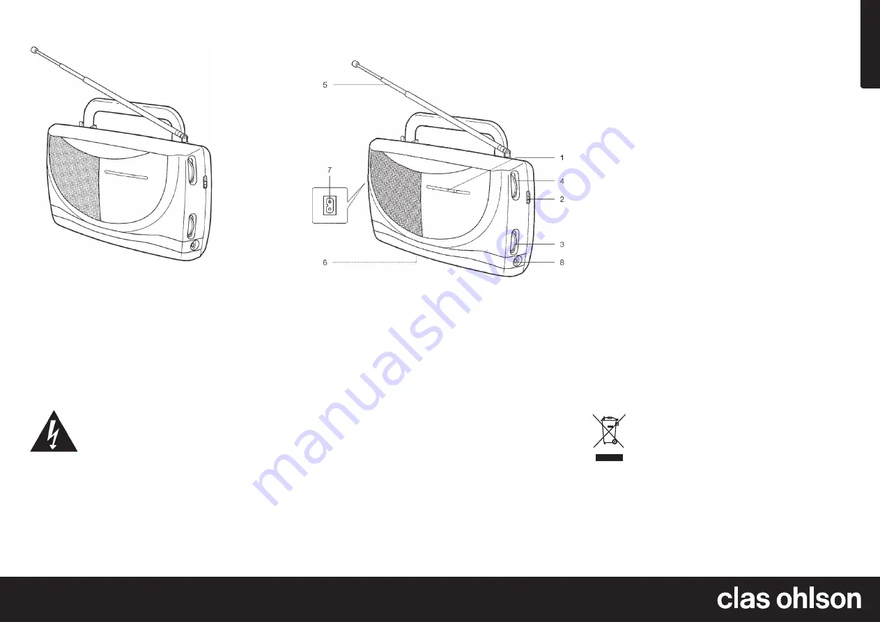 Clas Ohlson PR-213-UK Скачать руководство пользователя страница 4