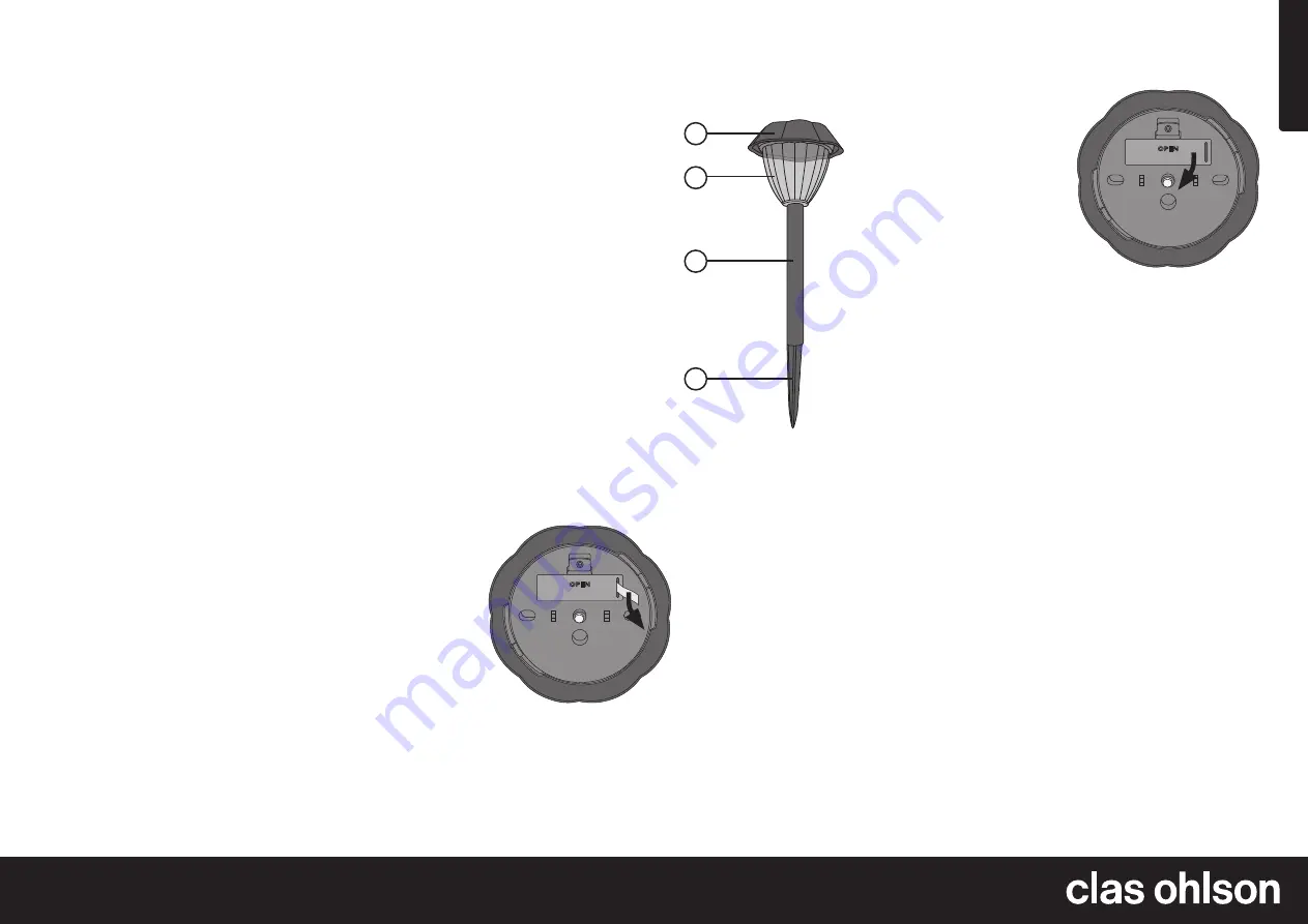 Clas Ohlson S11107 Quick Start Manual Download Page 1