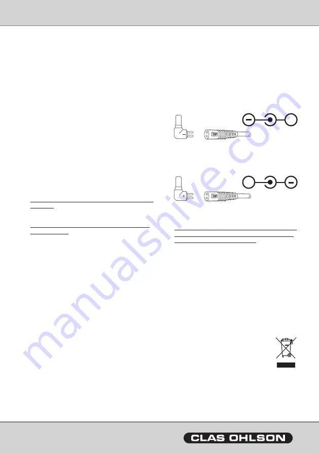 Clas Ohlson SMP-500A Quick Manual Download Page 3