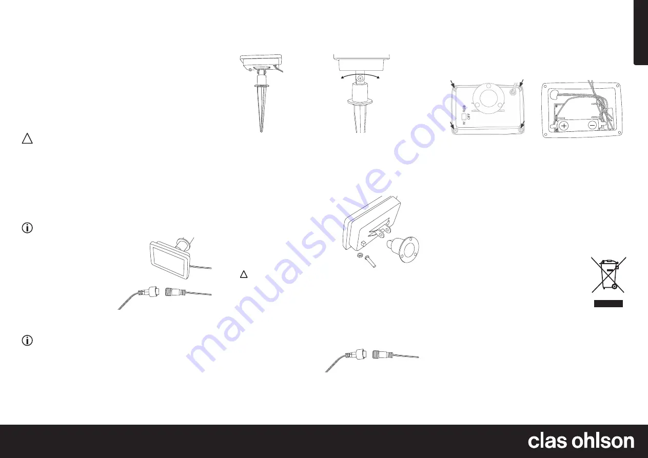 Clas Ohlson TN-8019 Quick Start Manual Download Page 1