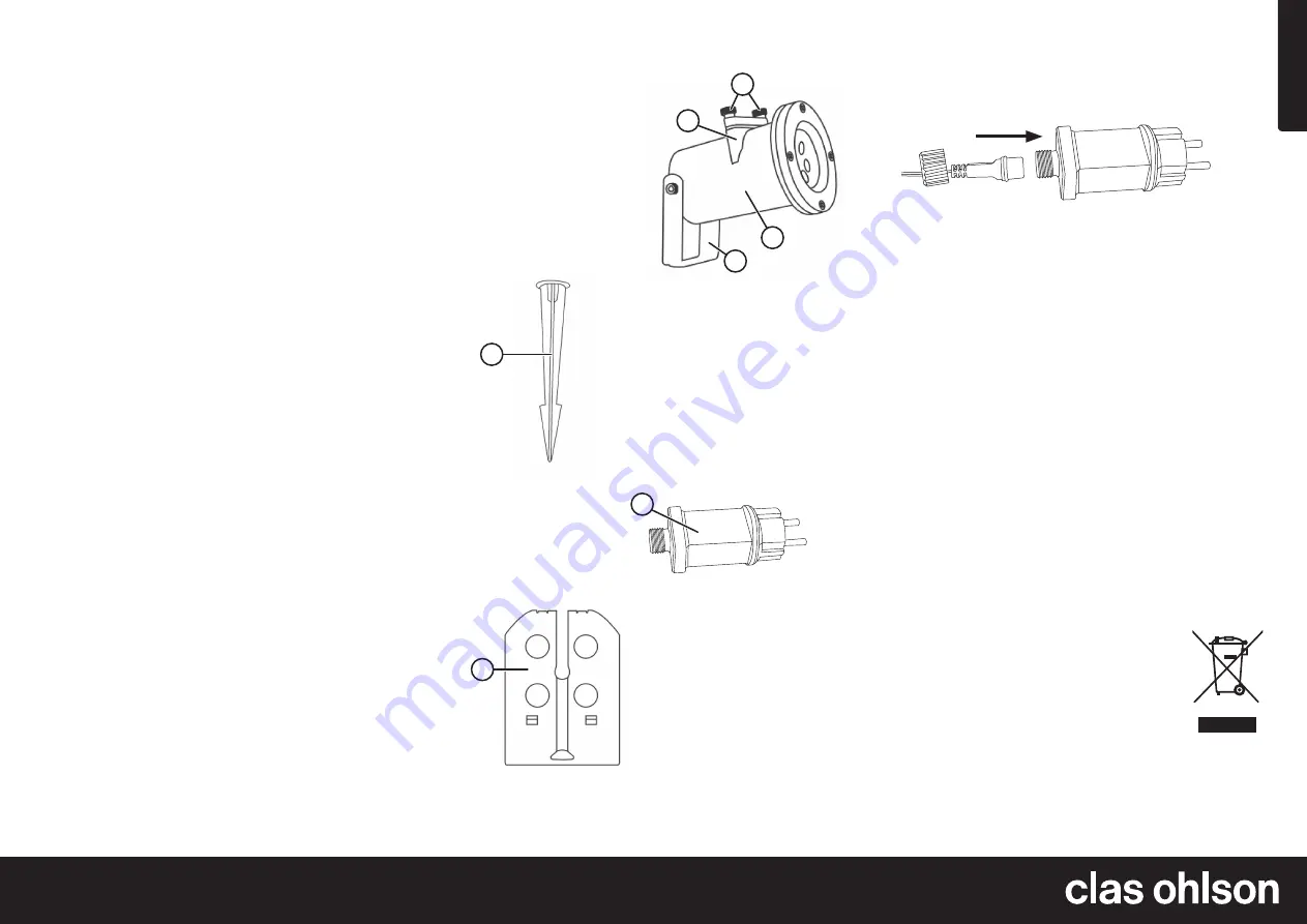 Clas Ohlson XYPJ-003A Quick Start Manual Download Page 3