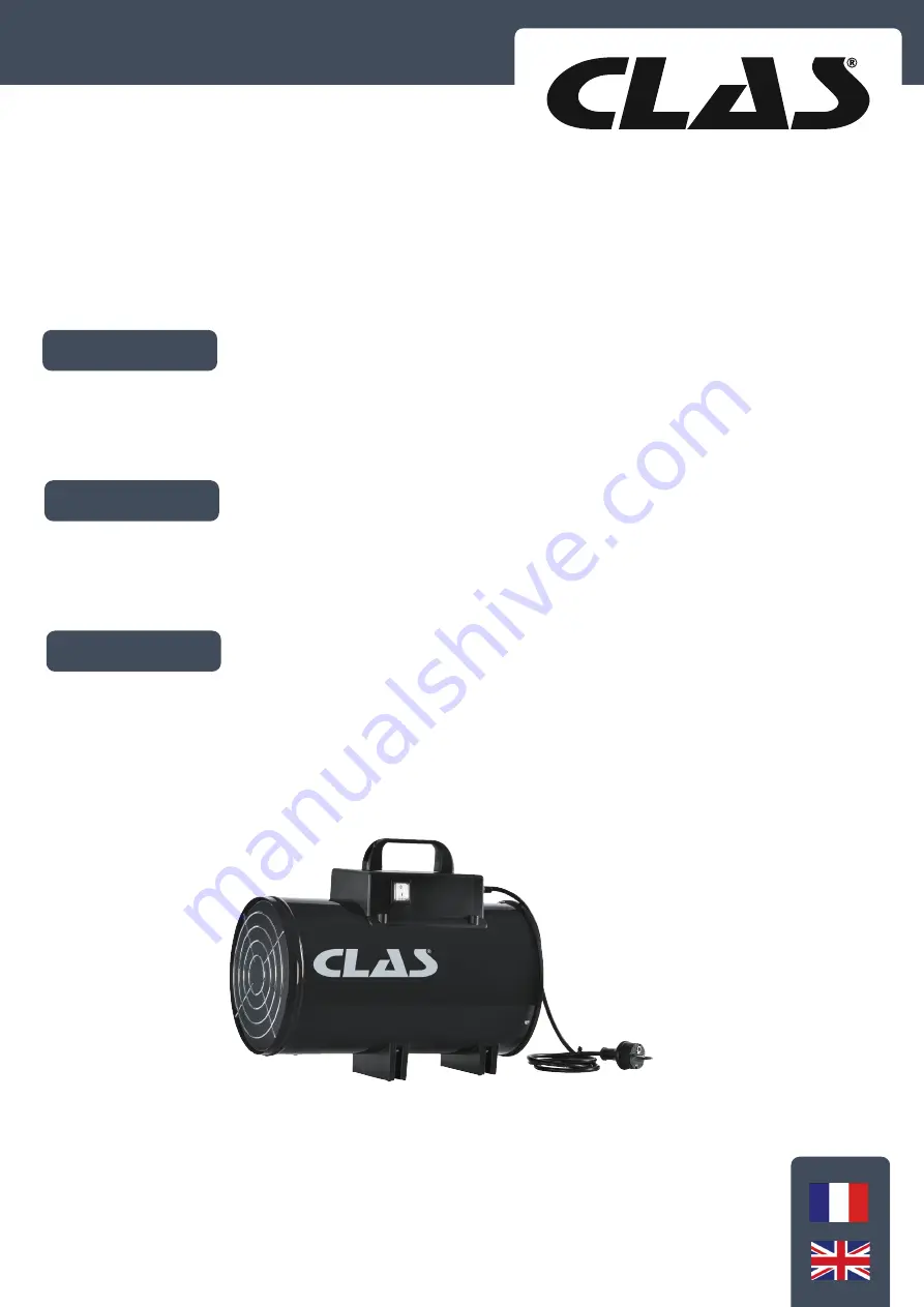 CLAS CH 0005 Manual Download Page 1