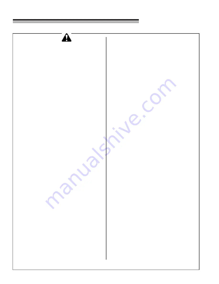 Classen RA-21B Operator'S Manual Download Page 12