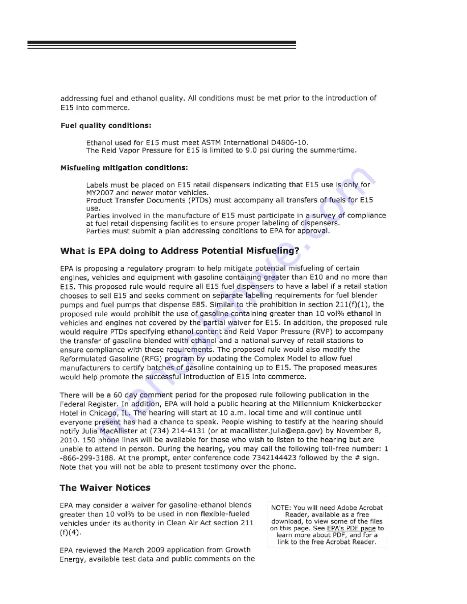 Classen RA-21B Operator'S Manual Download Page 16