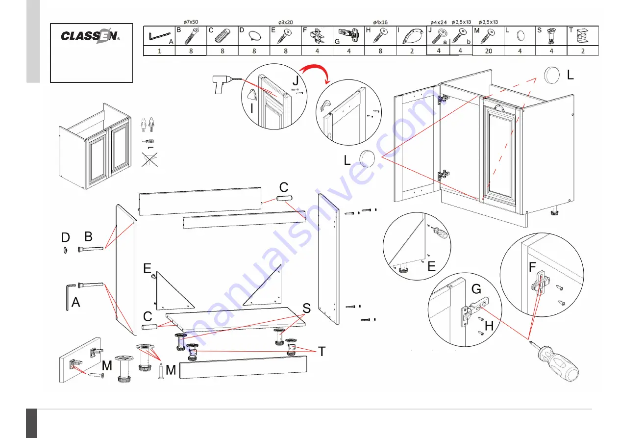 Classen S80_ZL_2F Assembly And Installation Instructions Download Page 1