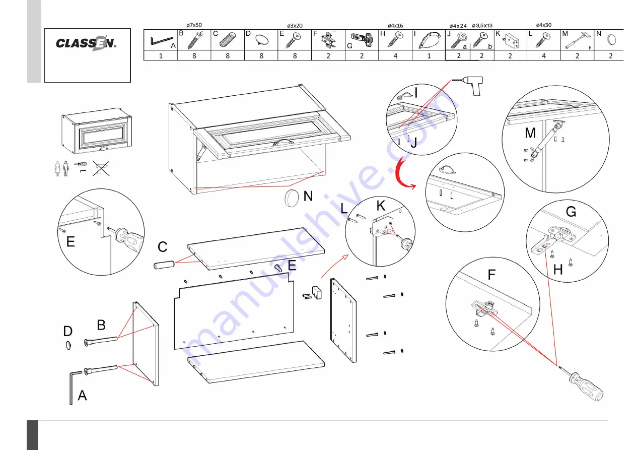 Classen W60_OK Assembly Instructions Download Page 1