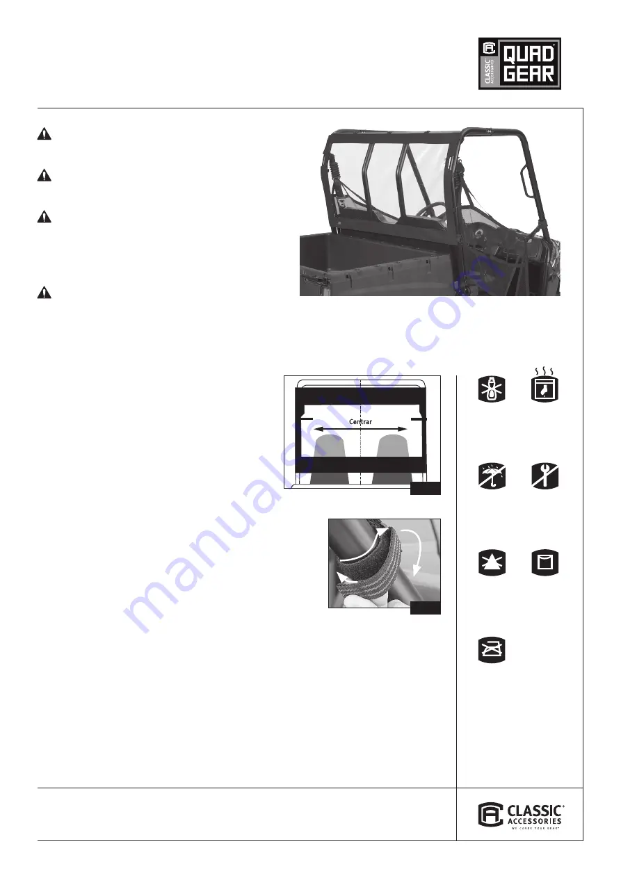 Classic Accessories Quad Gear 18-029-010401-00-SC Скачать руководство пользователя страница 4