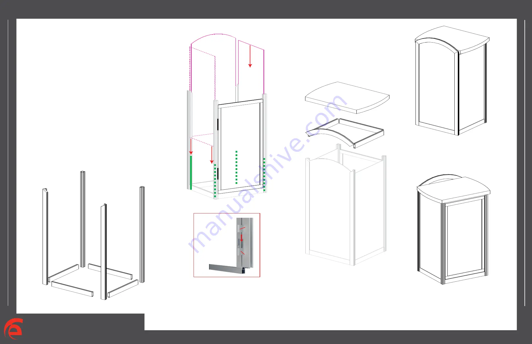 Classic Exhibits Visionary Designs VK-2964 Instructions Manual Download Page 6