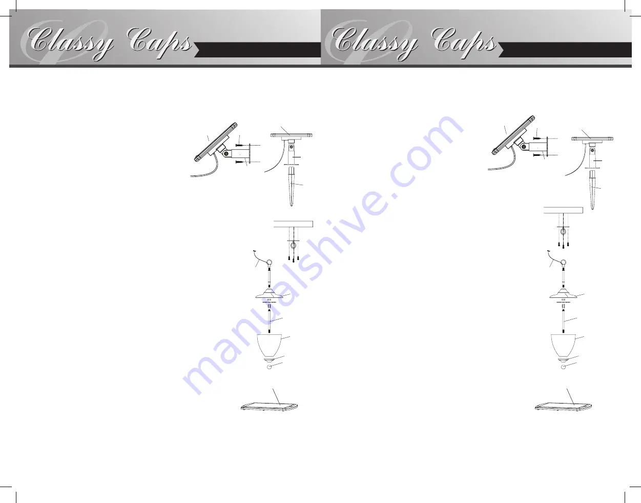 Classy Caps HL152 Lighting Instructions Download Page 2