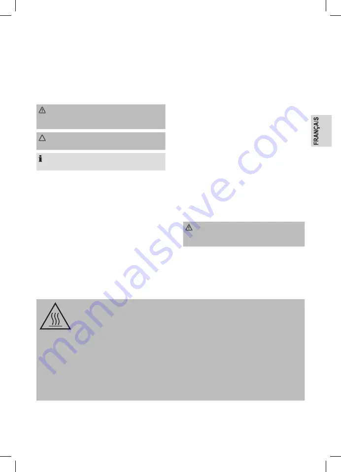 Clatronic BQS 3508 Instruction Manual Download Page 17