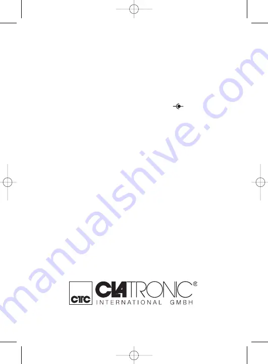 Clatronic CDP 513 Instruction Manual & Guarantee Download Page 28