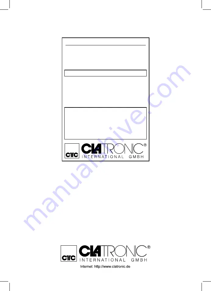 Clatronic DB 3475 Скачать руководство пользователя страница 50