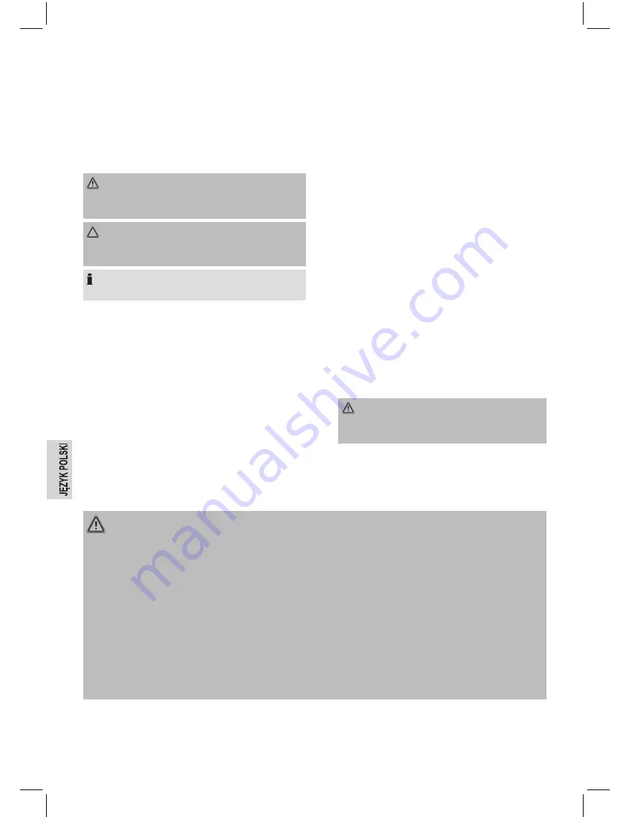 Clatronic DB 3512 Instruction Manual Download Page 30