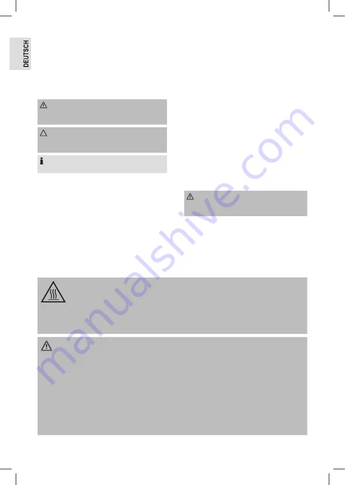 Clatronic DB 3704 Instruction Manual Download Page 4