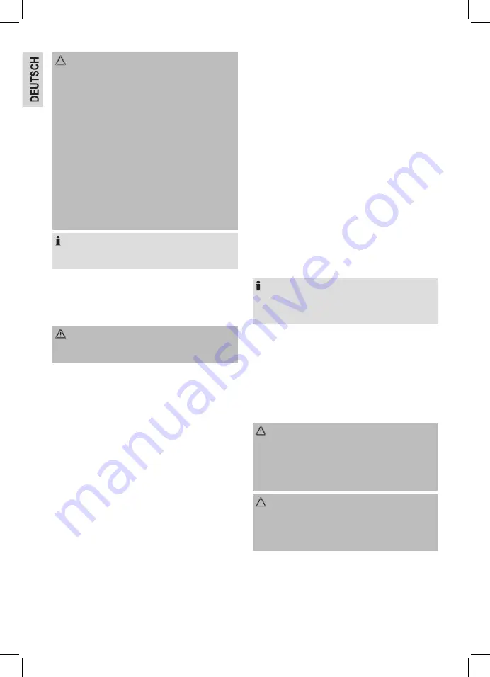 Clatronic DBS 3461 Instruction Manual Download Page 6