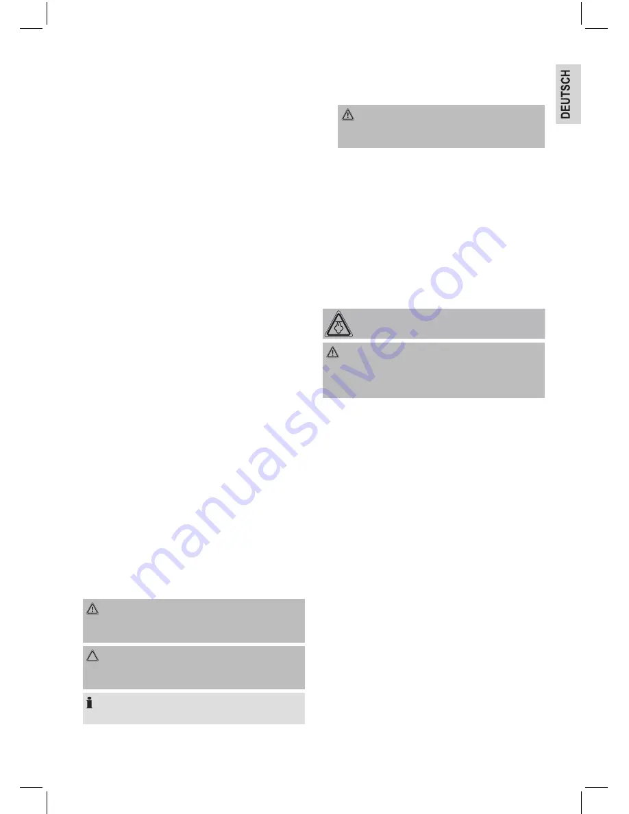 Clatronic DR 3431 Instruction Manual Download Page 5