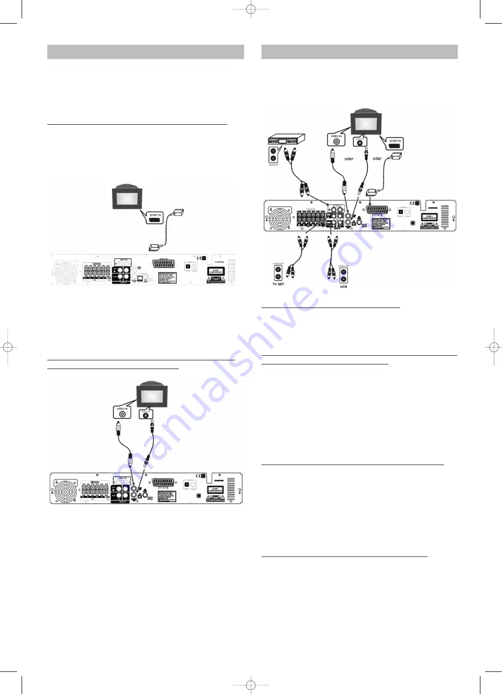 Clatronic DVD 552 HC Instructions For Use Manual Download Page 9