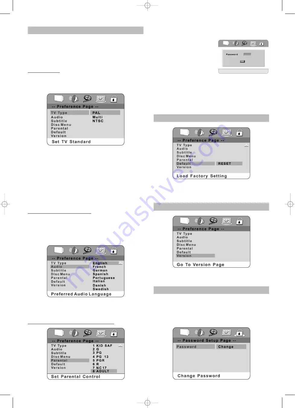 Clatronic DVD 582 Instructions For Use Manual Download Page 57