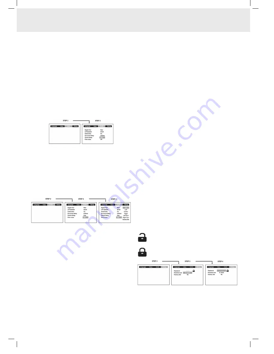 Clatronic DVD 619 HC Instruction Manual Download Page 52