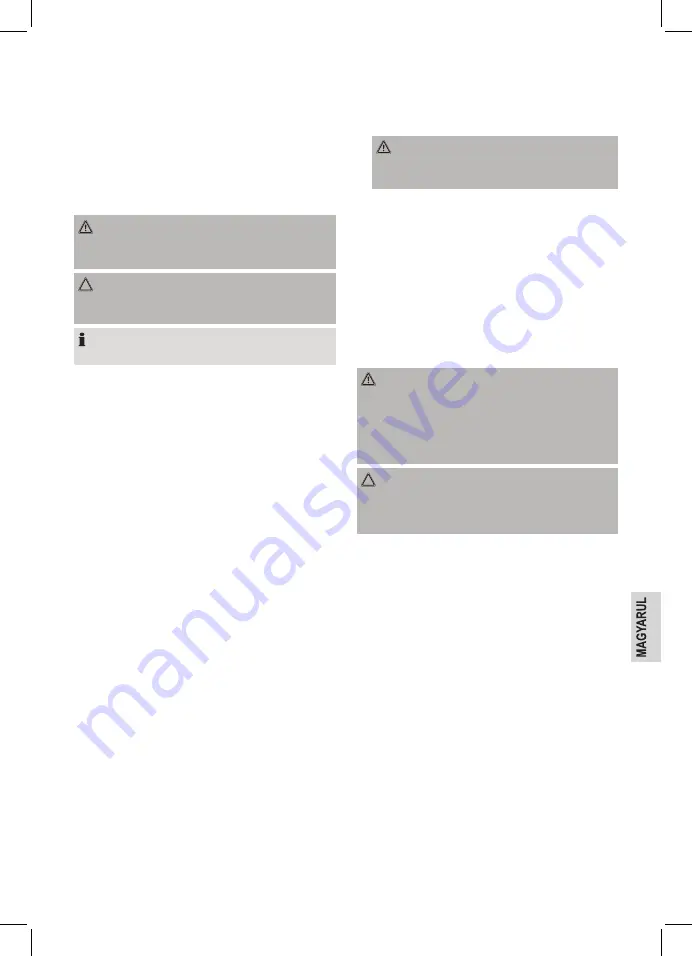 Clatronic HM 3471 Instruction Manual Download Page 27