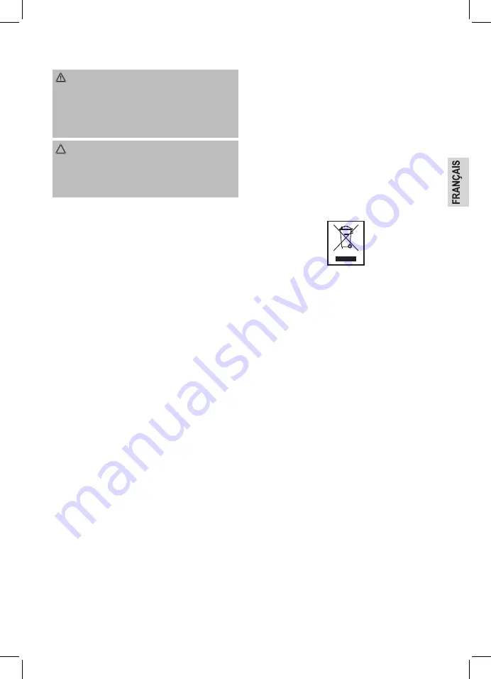 Clatronic MG 3519 Instruction Manual Download Page 19