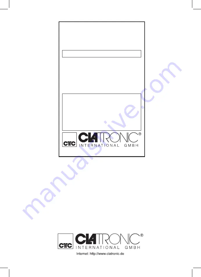 Clatronic MG 3519 Скачать руководство пользователя страница 62