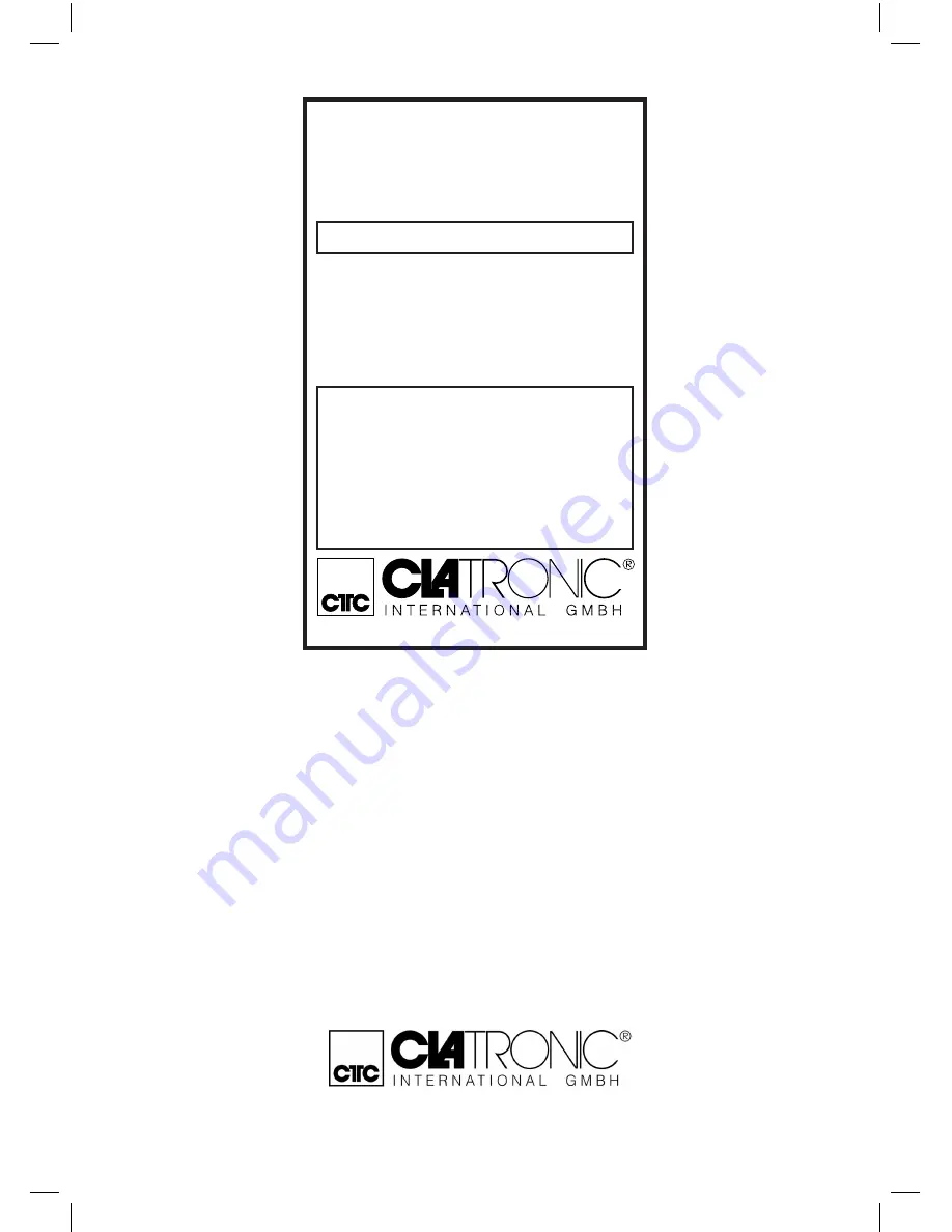 Clatronic ST/WA 3170 Скачать руководство пользователя страница 42