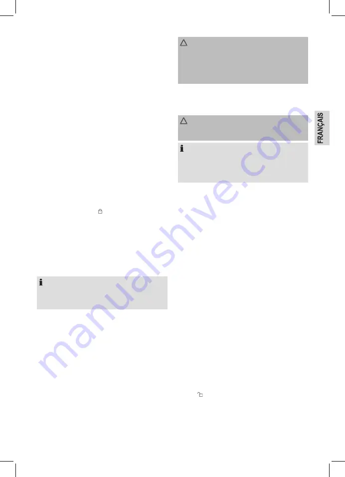 Clatronic TDC 3527 Instruction Manual Download Page 15