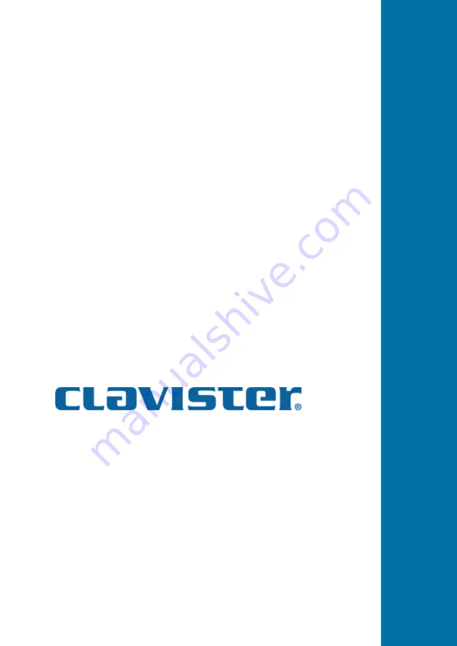 Clavister SC6300 Series Installation And Setup Manual Download Page 34